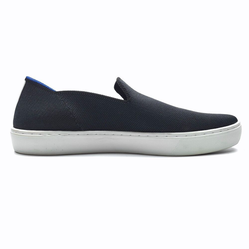 ROTHY'S Original Slip On Sneaker Black Minimal Casual Preppy Geek Chic Essential